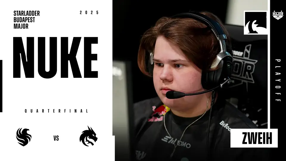 Souvenir Charm | Budapest 2025 Highlight | zweih vs Falcons on Nuke