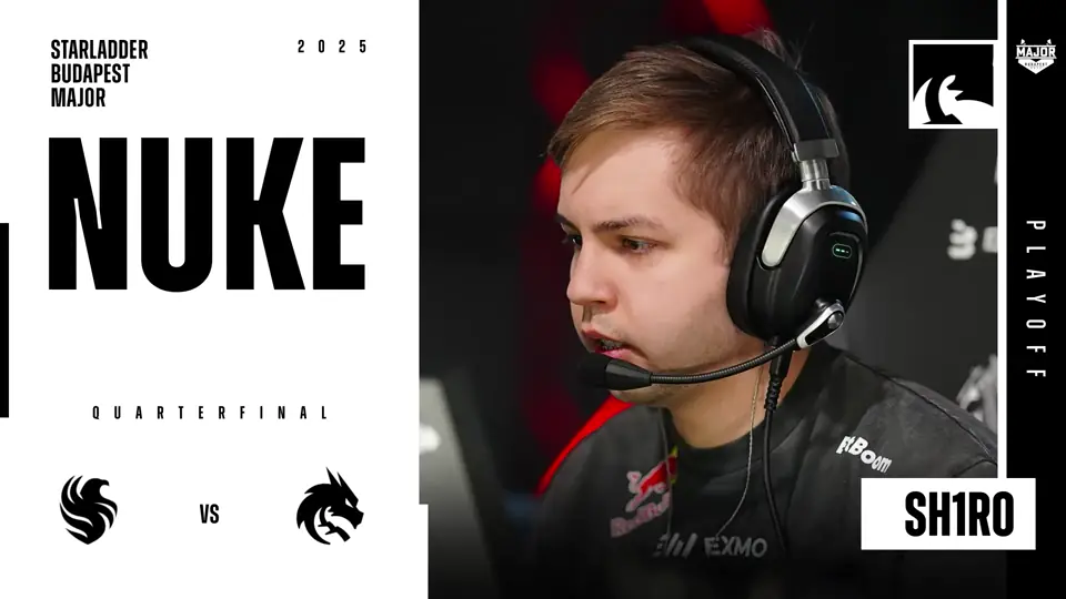 Souvenir Charm | Budapest 2025 Highlight | sh1ro vs Falcons on Nuke