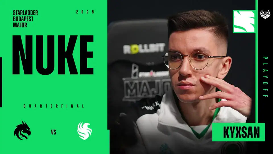 Souvenir Charm | Budapest 2025 Highlight | kyxsan vs Spirit on Nuke