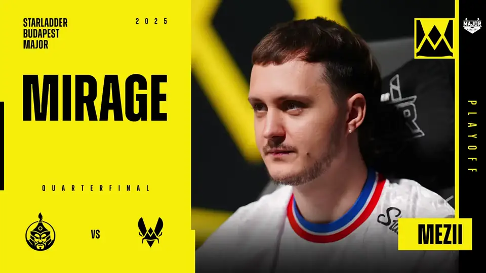 Souvenir Charm | Budapest 2025 Highlight | mezii vs The MongolZ on Mirage