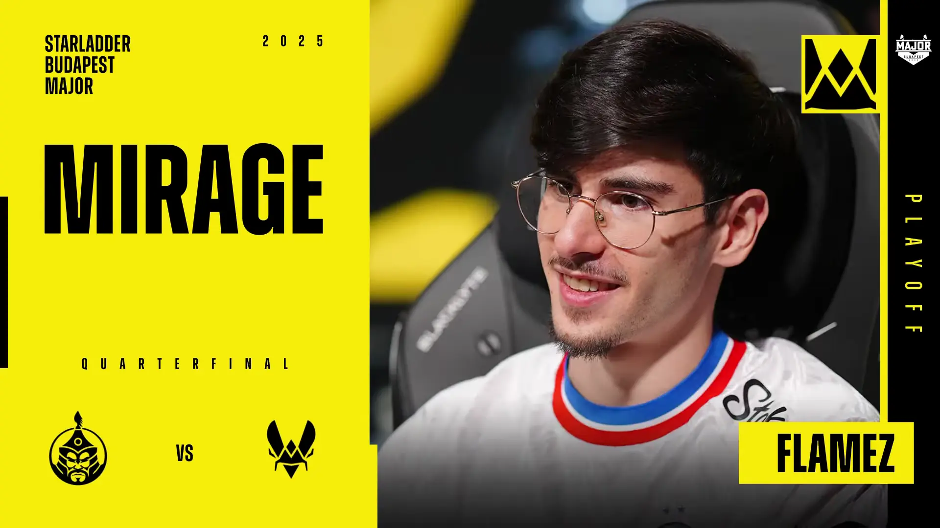 Souvenir Charm | Budapest 2025 Highlight | flameZ vs The MongolZ on Mirage