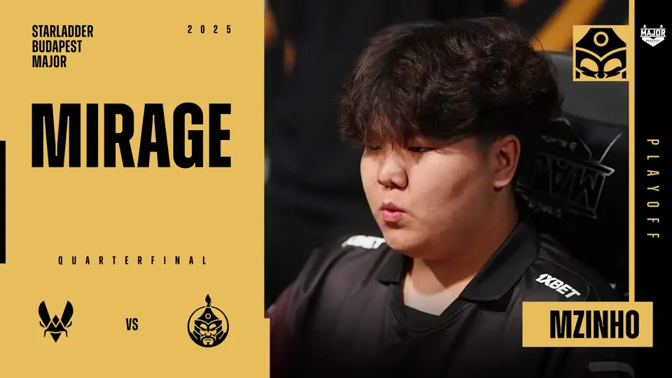 Souvenir Charm | Budapest 2025 Highlight | Mzinho vs Vitality on Mirage