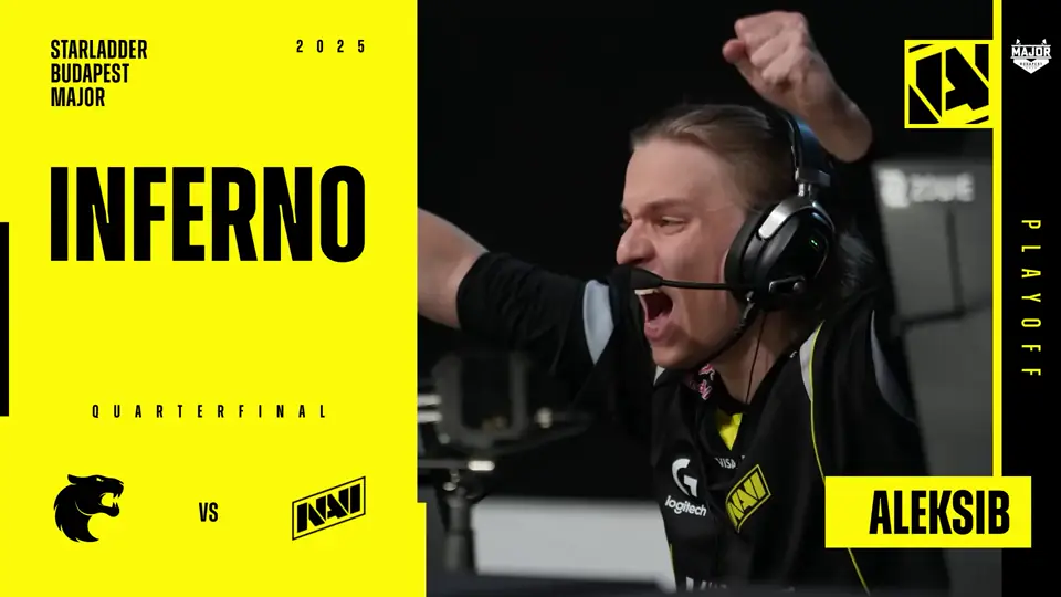 Souvenir Charm | Budapest 2025 Highlight | Aleksib vs FURIA on Inferno
