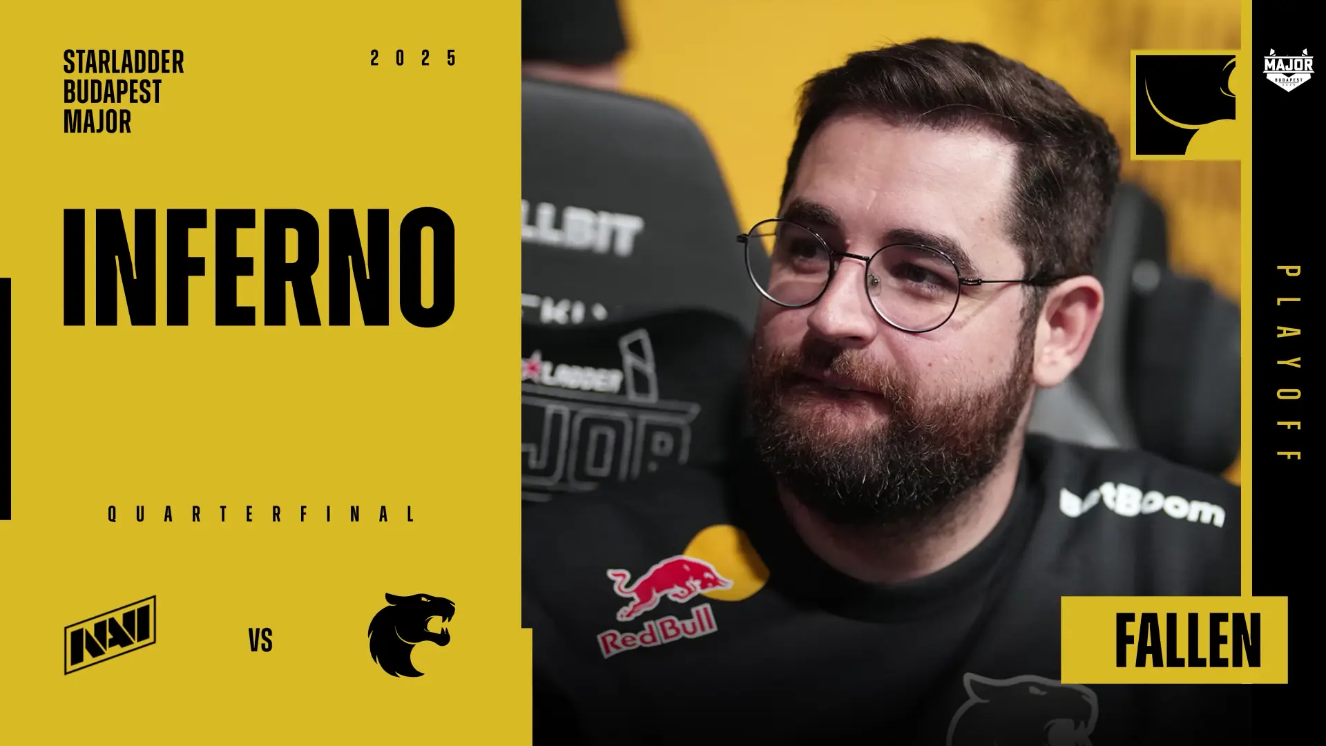 Souvenir Charm | Budapest 2025 Highlight | FalleN vs Natus Vincere on Inferno