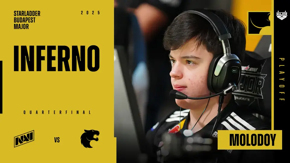 Souvenir Charm | Budapest 2025 Highlight | molodoy vs Natus Vincere on Inferno