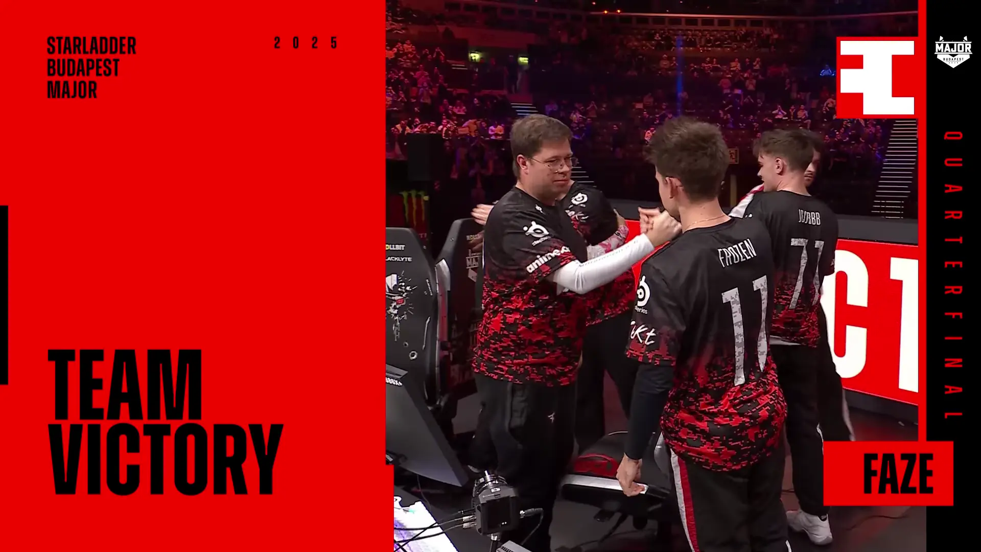 Souvenir Charm | Budapest 2025 Highlight | FaZe win in the QF