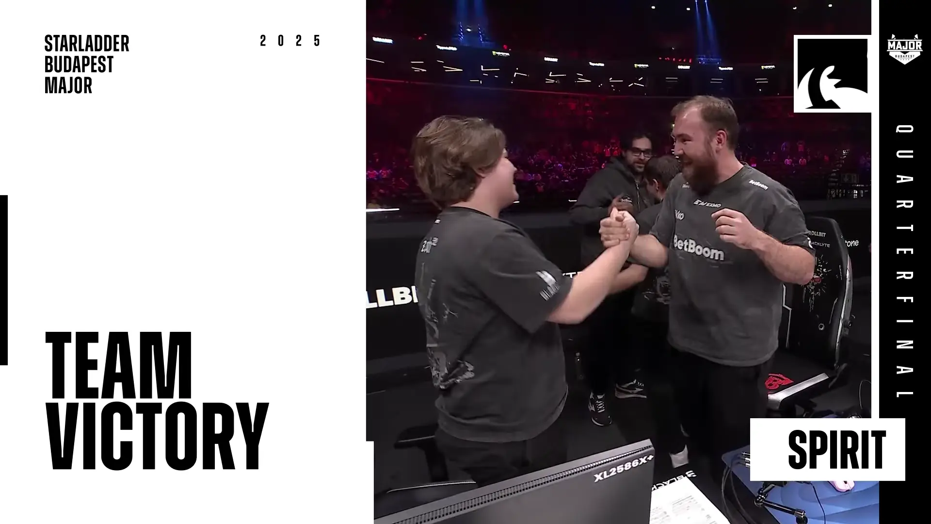 Souvenir Charm | Budapest 2025 Highlight | Spirit win in the QF