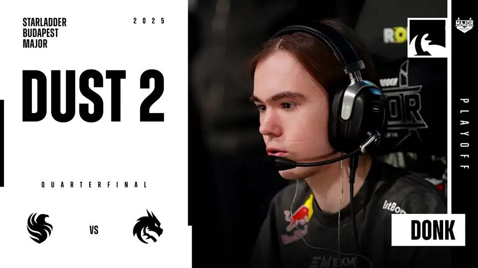 Souvenir Charm | Budapest 2025 Highlight | donk vs Falcons on Dust II