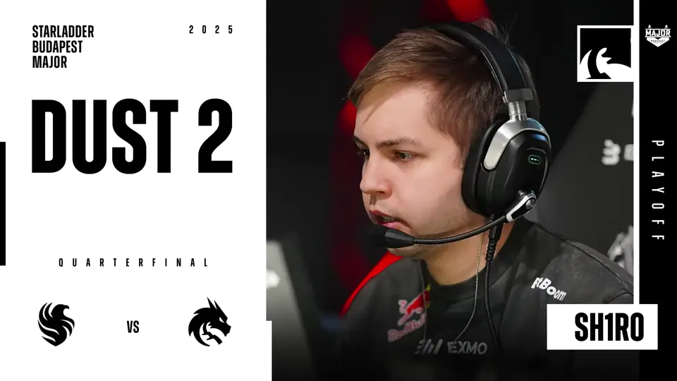 Souvenir Charm | Budapest 2025 Highlight | sh1ro vs Falcons on Dust II