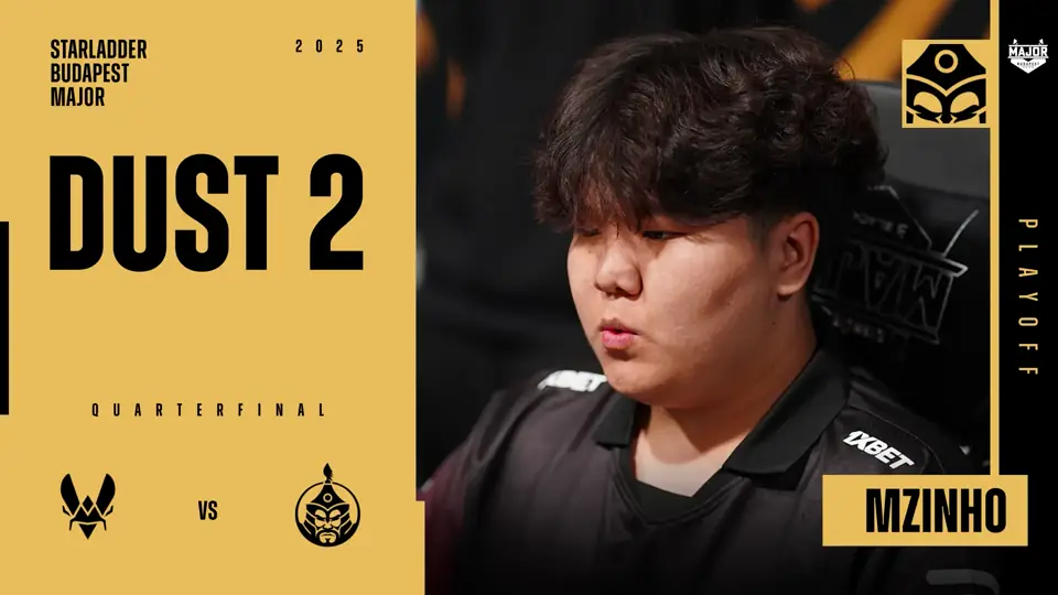 Souvenir Charm | Budapest 2025 Highlight | Mzinho vs Vitality on Dust II
