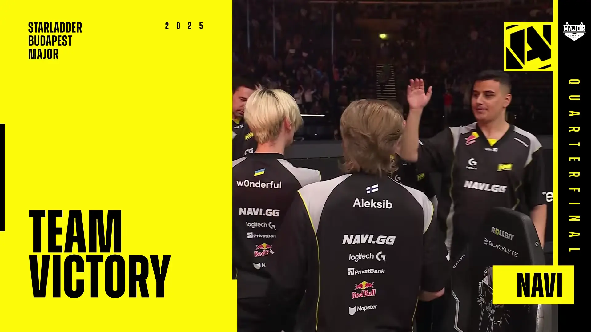 Souvenir Charm | Budapest 2025 Highlight | Natus Vincere win in the QF
