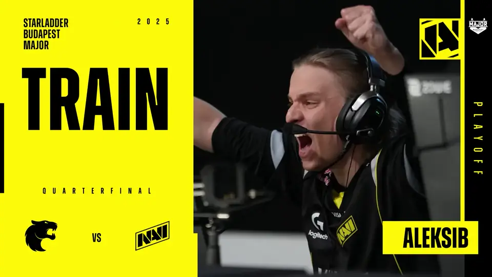 Souvenir Charm | Budapest 2025 Highlight | Aleksib vs FURIA on Train