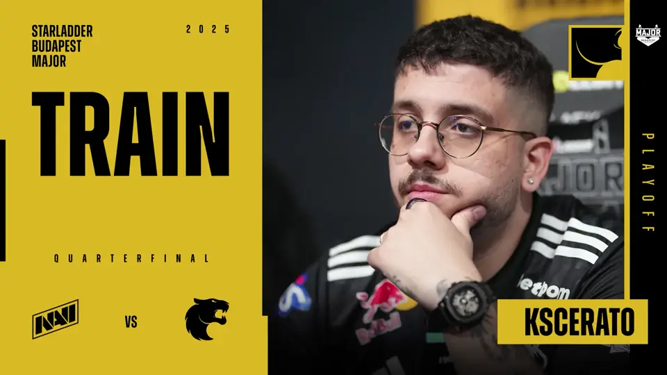 Souvenir Charm | Budapest 2025 Highlight | KSCERATO vs Natus Vincere on Train