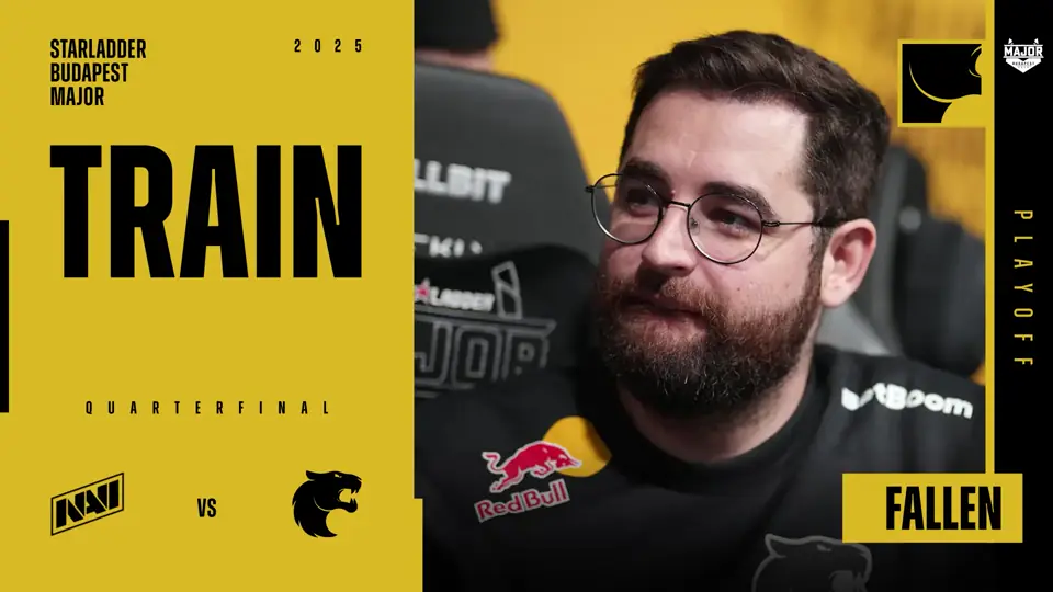 Souvenir Charm | Budapest 2025 Highlight | FalleN vs Natus Vincere on Train