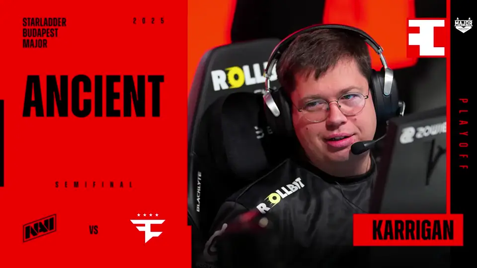 Souvenir Charm | Budapest 2025 Highlight | karrigan vs Natus Vincere on Ancient