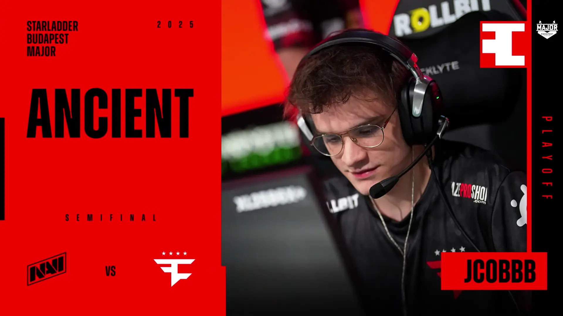 Souvenir Charm | Budapest 2025 Highlight | jcobbb vs Natus Vincere on Ancient