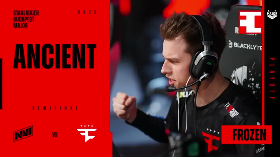 Souvenir Charm | Budapest 2025 Highlight | frozen vs Natus Vincere on Ancient