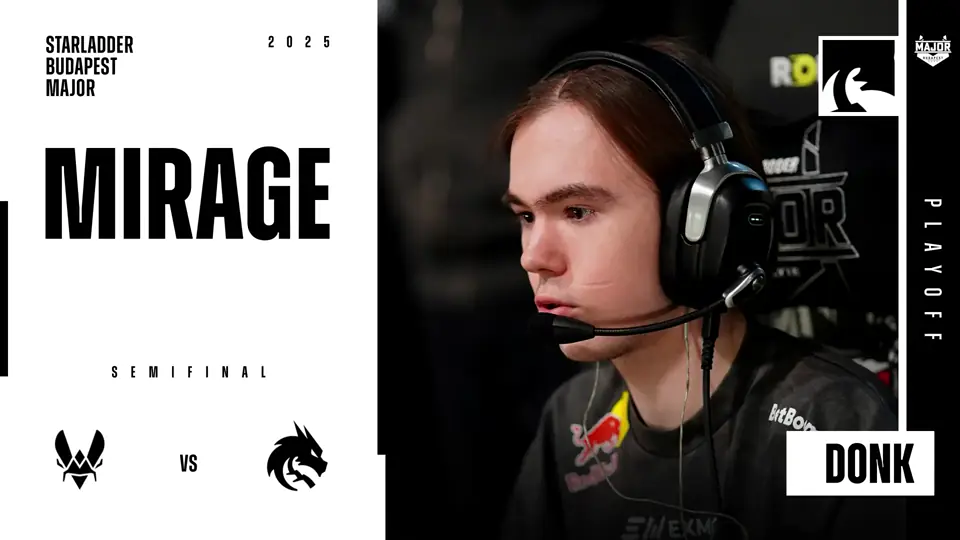 Souvenir Charm | Budapest 2025 Highlight | donk vs Vitality on Mirage