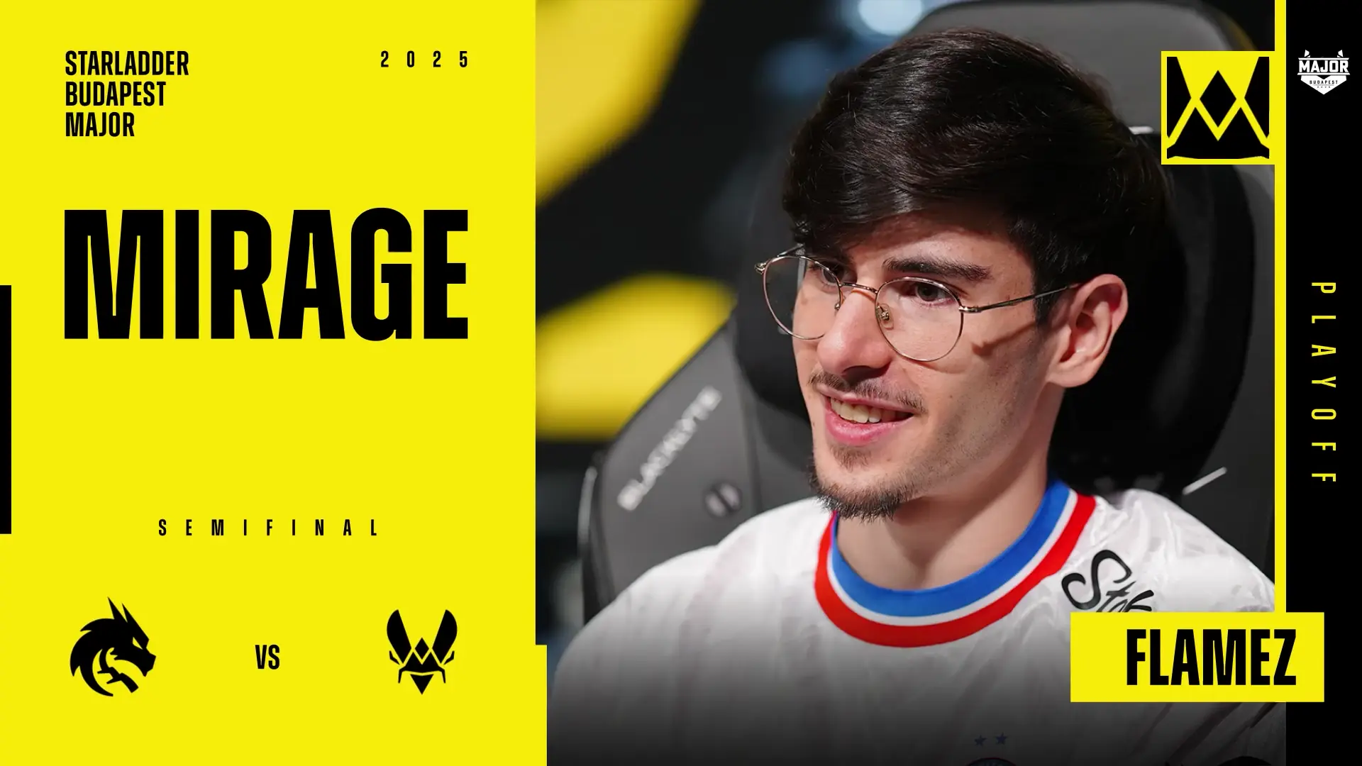 Souvenir Charm | Budapest 2025 Highlight | flameZ vs Spirit on Mirage