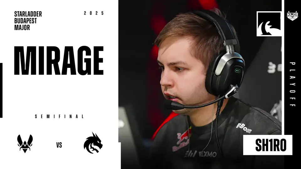 Souvenir Charm | Budapest 2025 Highlight | sh1ro vs Vitality on Mirage