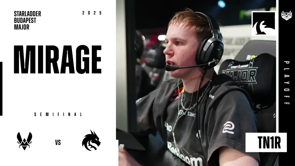 Souvenir Charm | Budapest 2025 Highlight | tN1R vs Vitality on Mirage