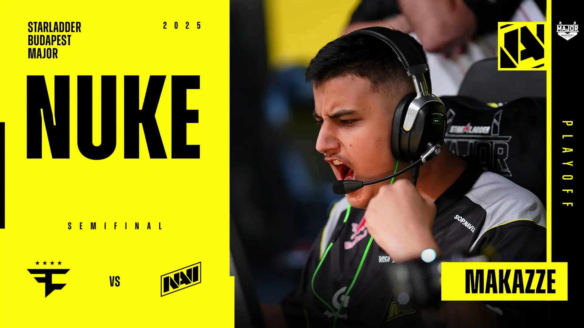 Souvenir Charm | Budapest 2025 Highlight | makazze vs FaZe on Nuke