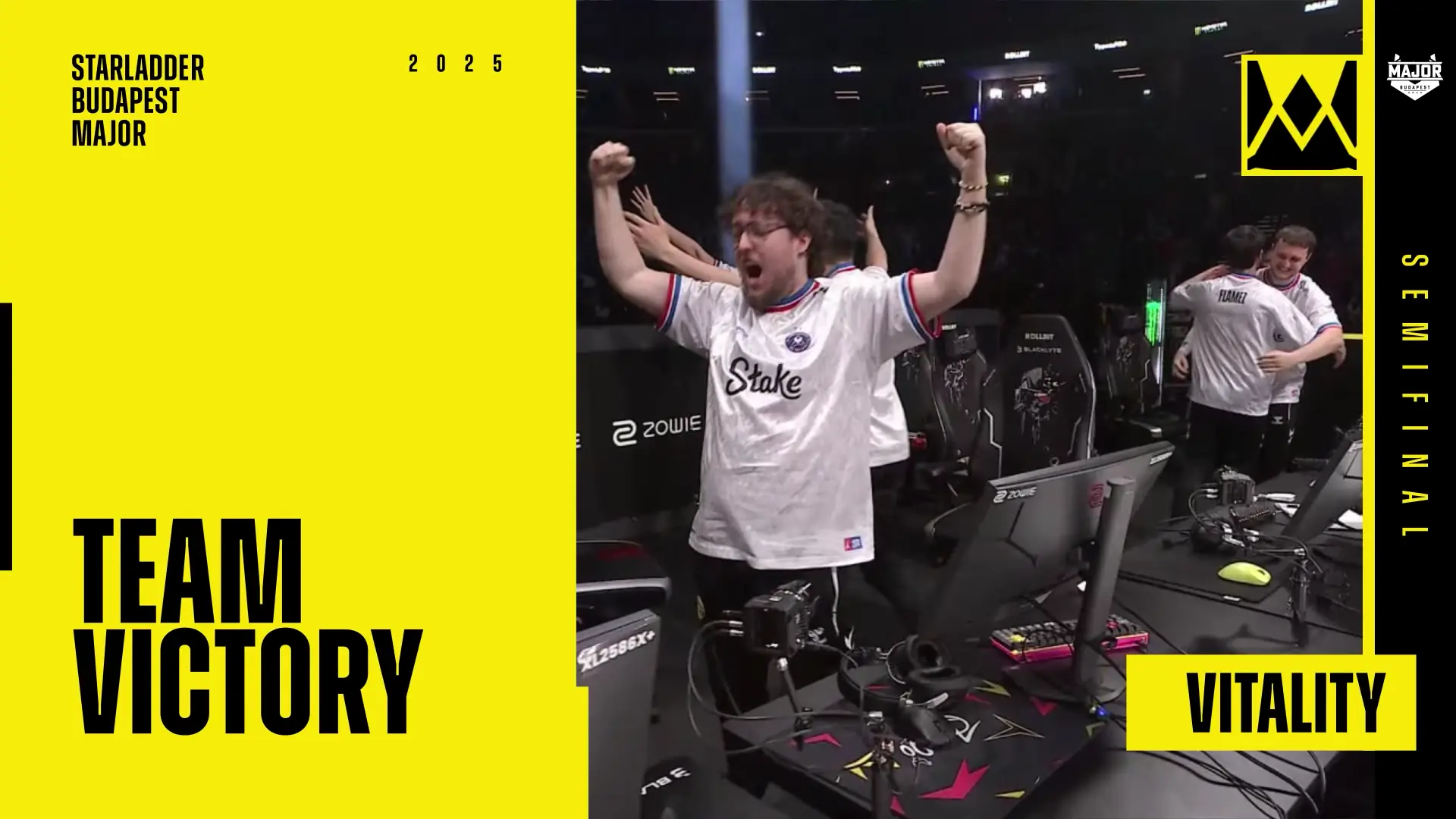Souvenir Charm | Budapest 2025 Highlight | Vitality wins in the SF