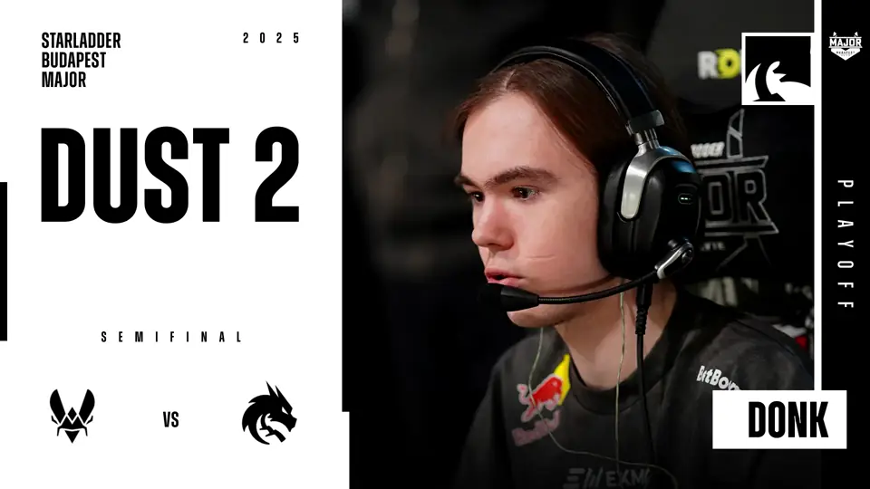Souvenir Charm | Budapest 2025 Highlight | donk vs Vitality on Dust II