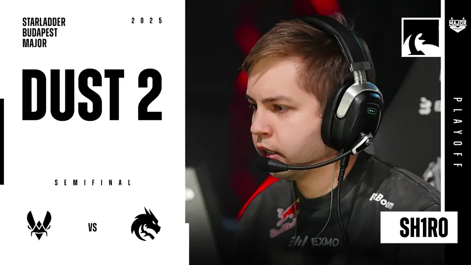 Souvenir Charm | Budapest 2025 Highlight | sh1ro vs Vitality on Dust II