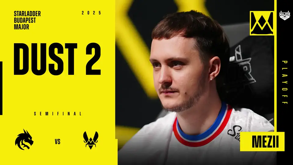 Souvenir Charm | Budapest 2025 Highlight | mezii vs Spirit on Dust II