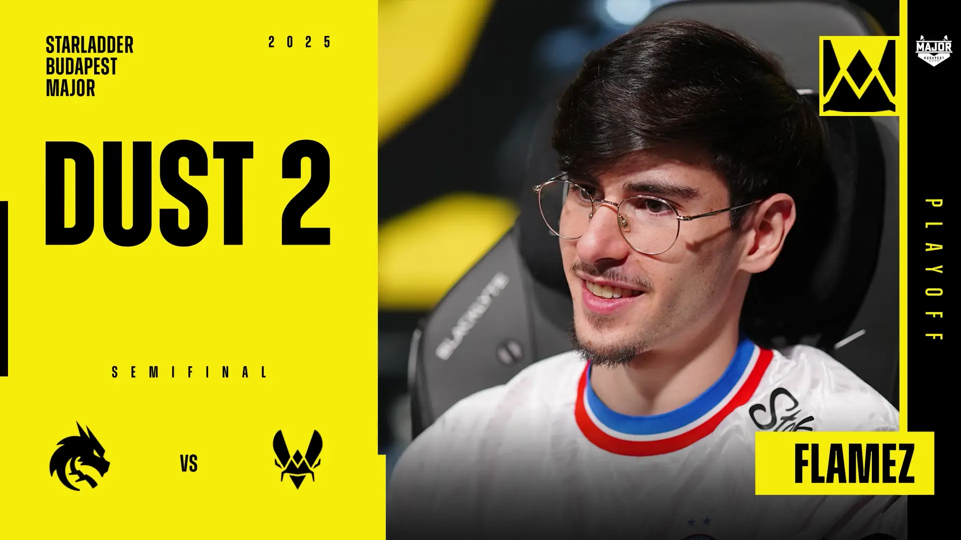 Souvenir Charm | Budapest 2025 Highlight | flameZ vs Spirit on Dust II