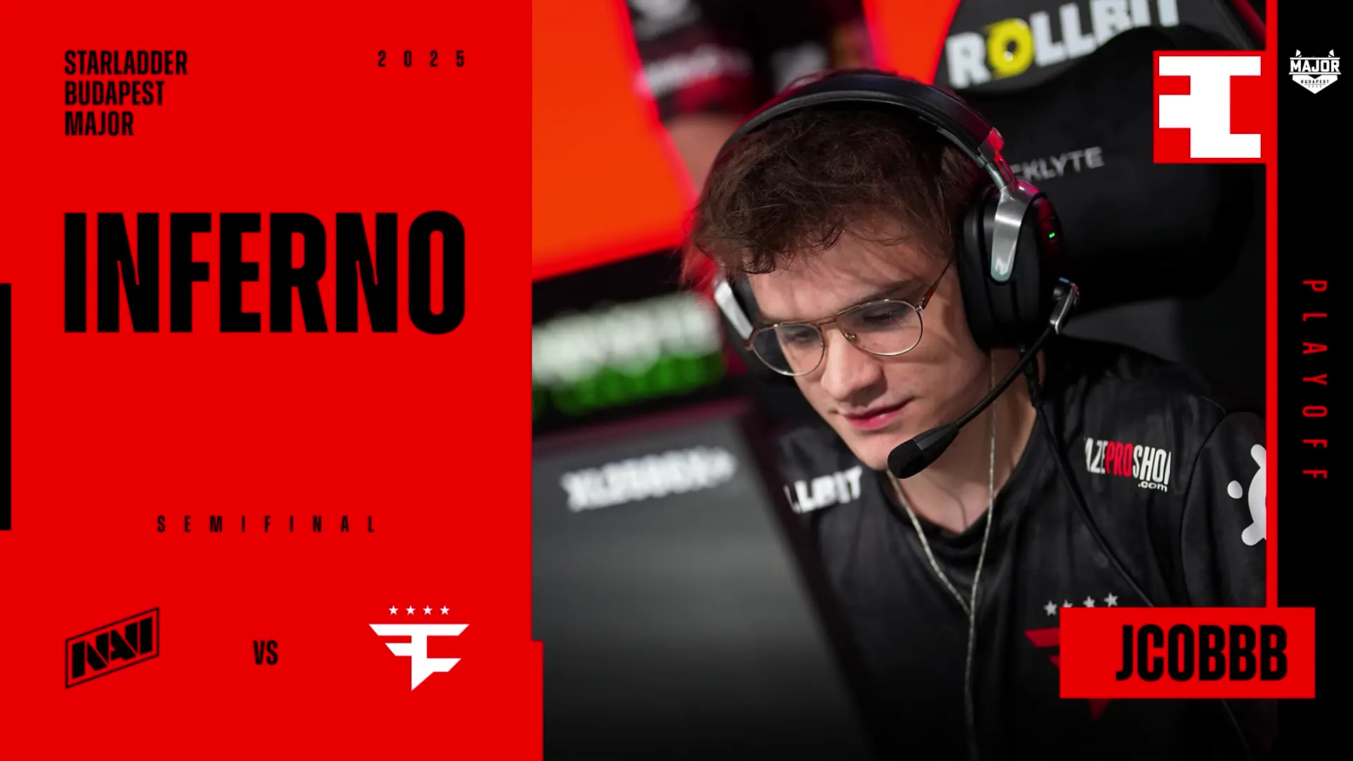 Souvenir Charm | Budapest 2025 Highlight | jcobbb vs Natus Vincere on Inferno