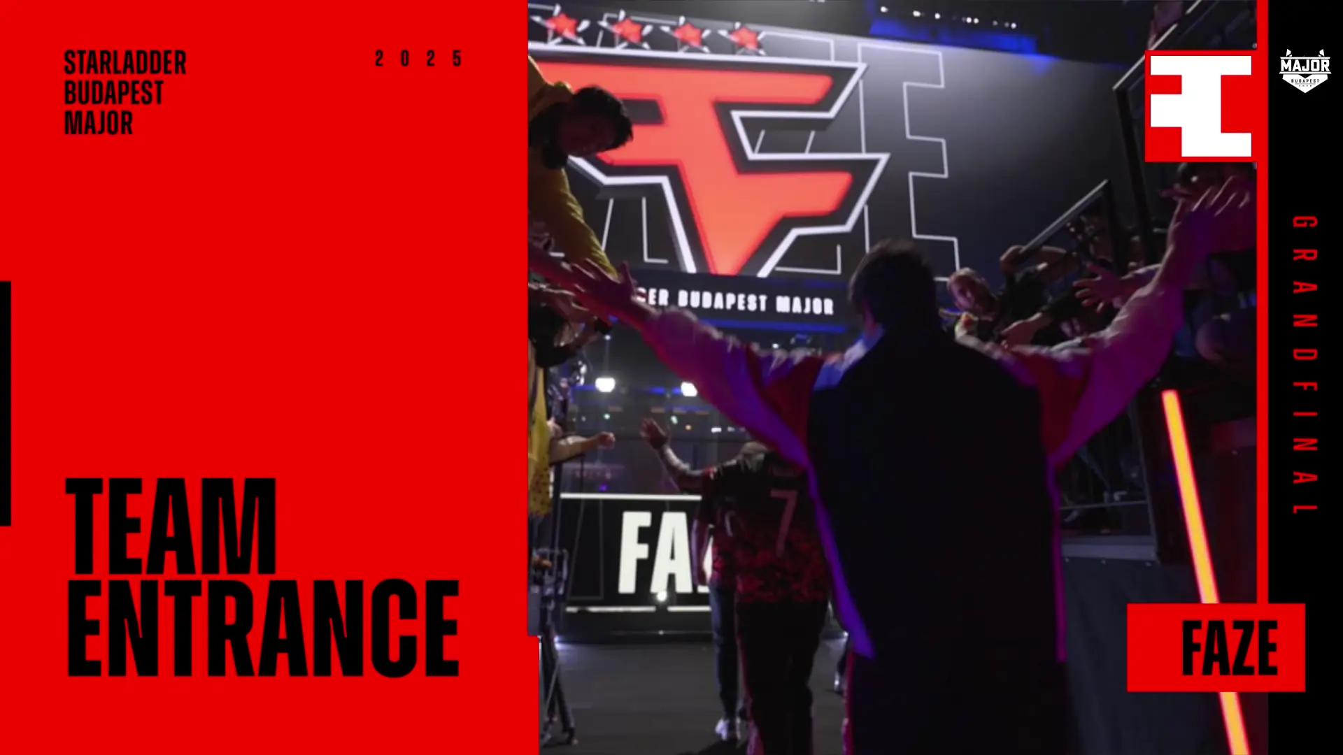 Souvenir Charm | Budapest 2025 Highlight | FaZe on the GF stage