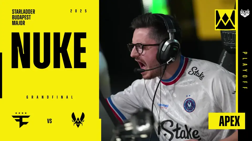 Souvenir Charm | Budapest 2025 Highlight | apEX vs FaZe on Nuke