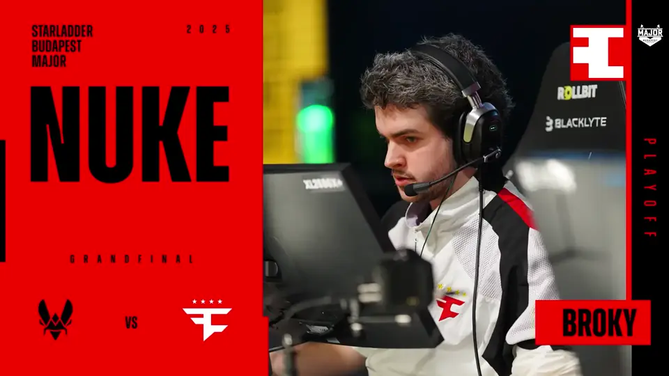 Souvenir Charm | Budapest 2025 Highlight | broky vs Vitality on Nuke