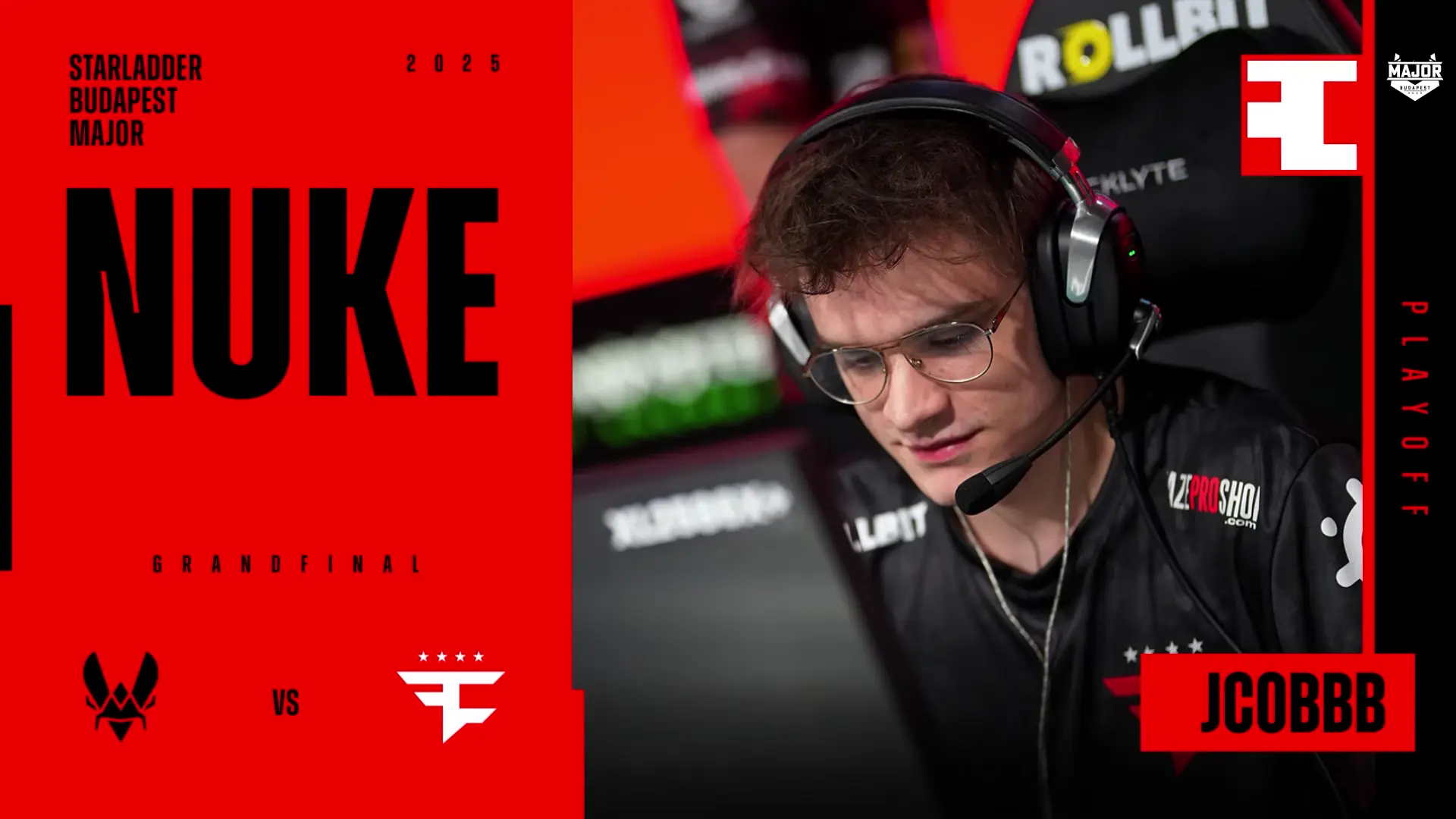 Souvenir Charm | Budapest 2025 Highlight | jcobbb vs Vitality on Nuke