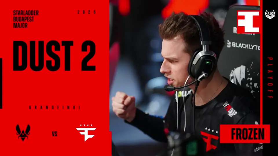 Souvenir Charm | Budapest 2025 Highlight | frozen vs Vitality on Dust II