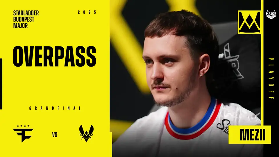 Souvenir Charm | Budapest 2025 Highlight | mezii vs FaZe on Overpass