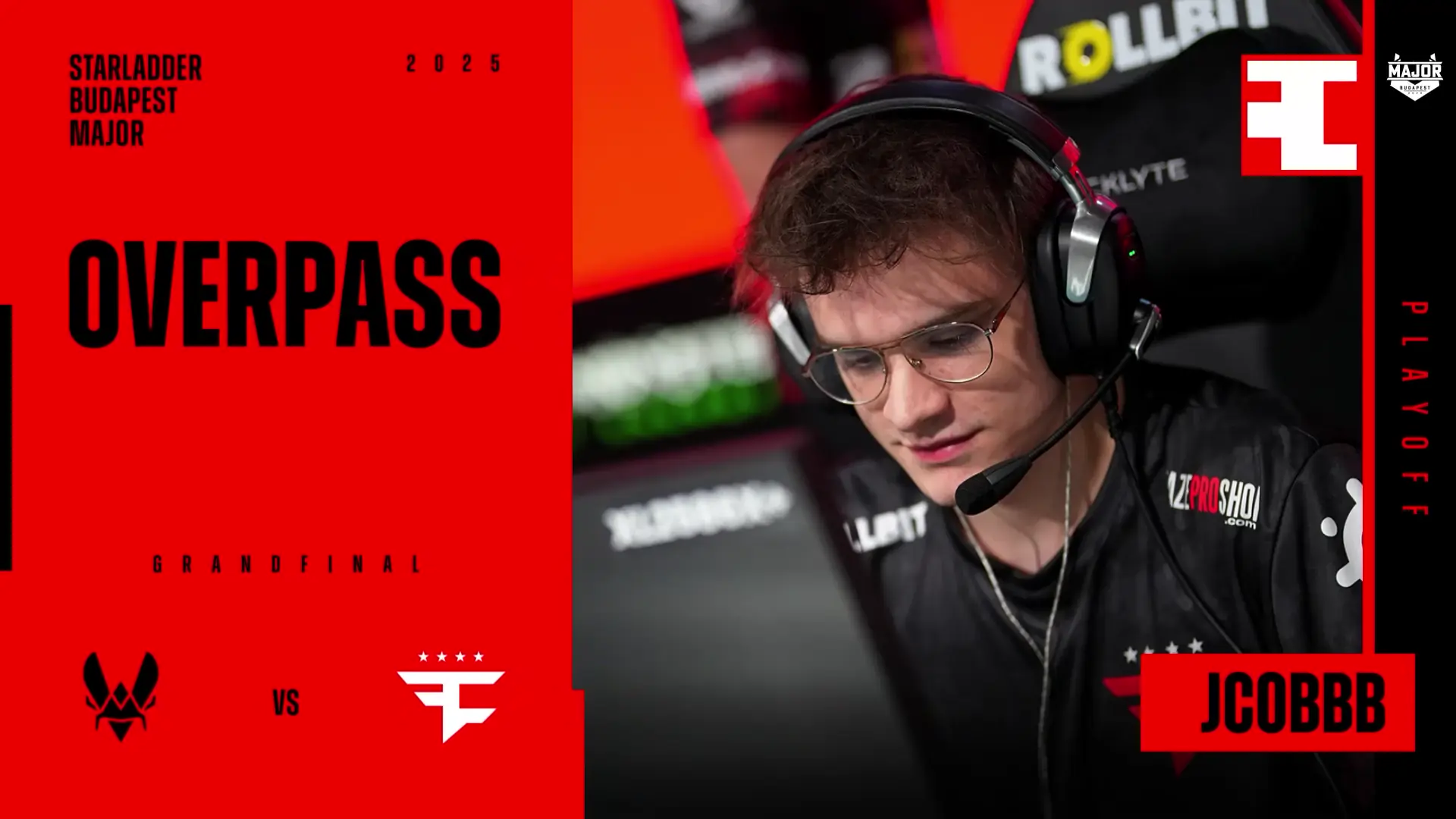 Souvenir Charm | Budapest 2025 Highlight | jcobbb vs Vitality on Overpass