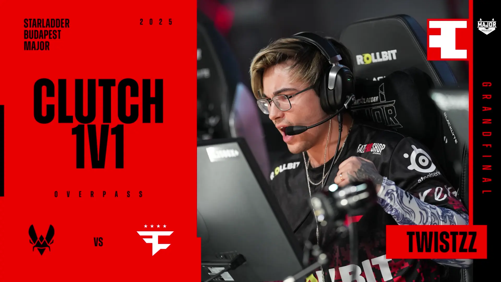 Souvenir Charm | Budapest 2025 Highlight | Twistzz breaks the streak