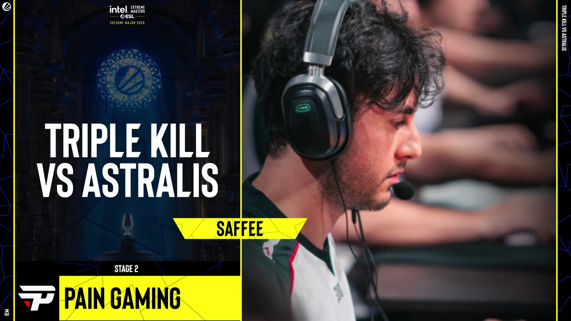 Souvenir Charm | Cologne 2026 Highlight | saffee Triple Kill