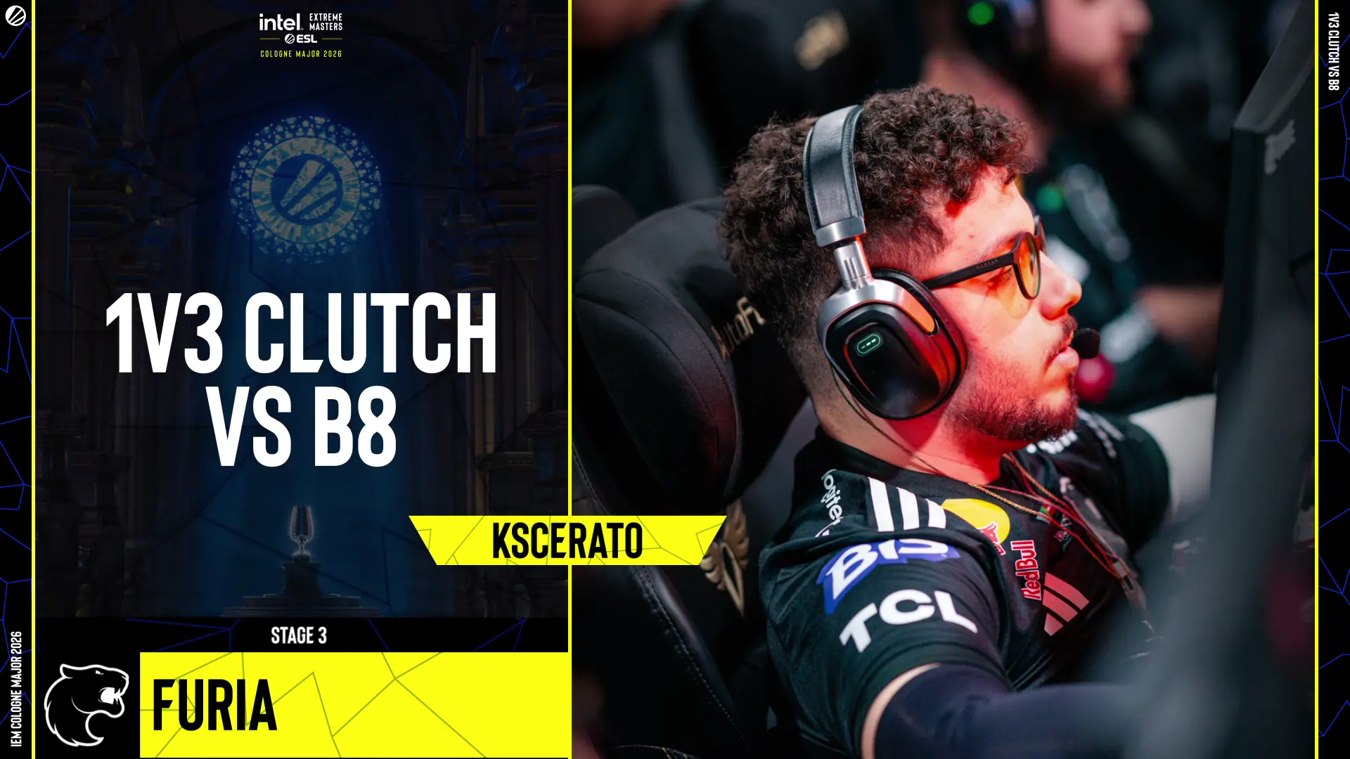Souvenir Charm | Cologne 2026 Highlight | KSCERATO 1v3 Clutch