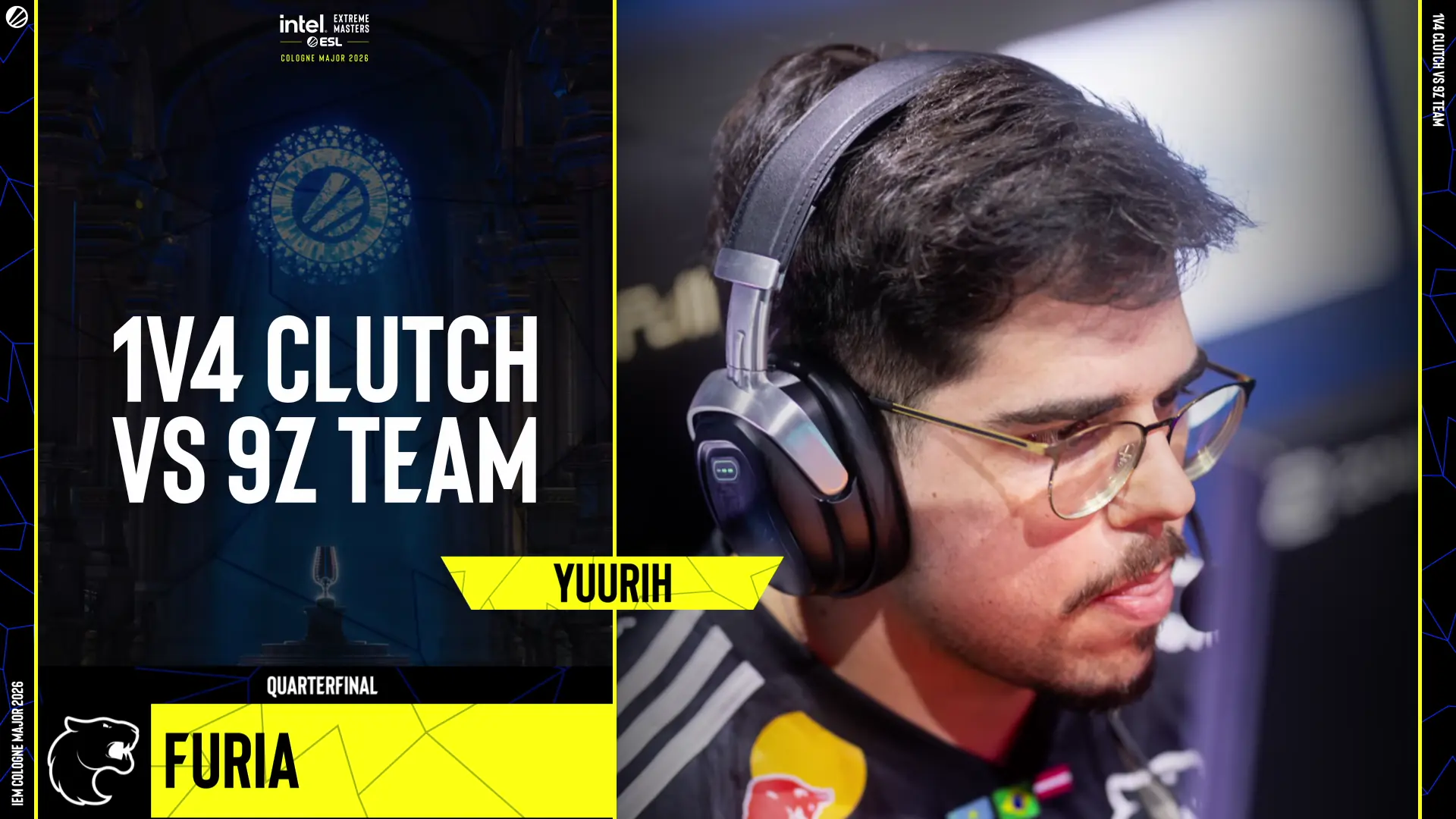 Souvenir Charm | Cologne 2026 Highlight | yuurih 1v4 Clutch