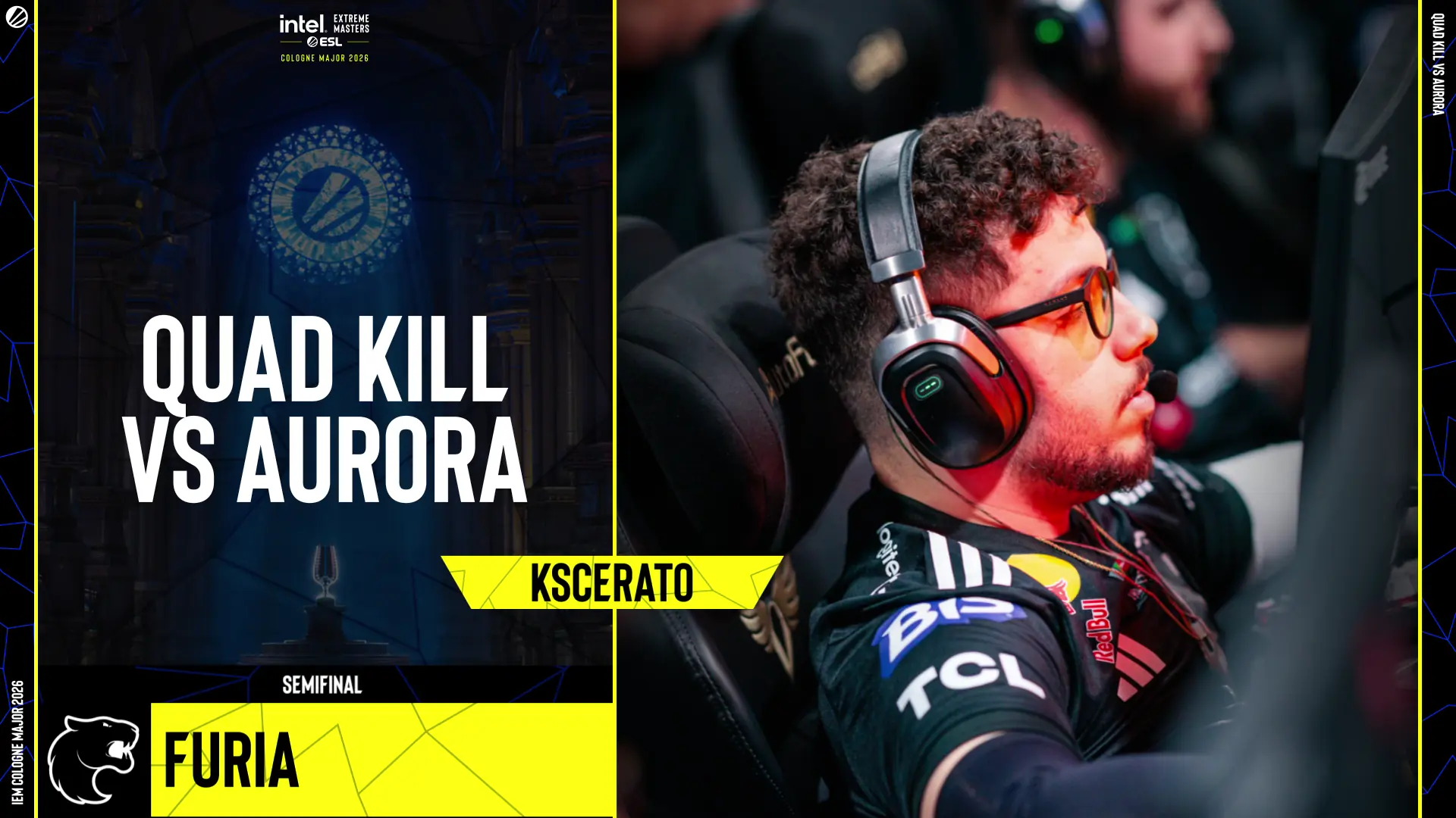 Souvenir Charm | Cologne 2026 Highlight | KSCERATO Quad Kill