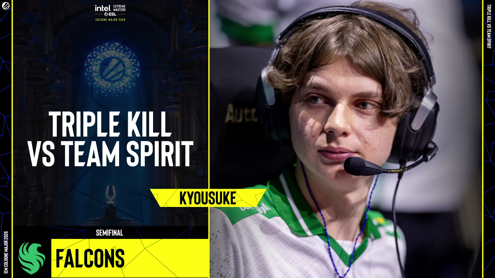 Souvenir Charm | Cologne 2026 Highlight | kyousuke Triple Kill