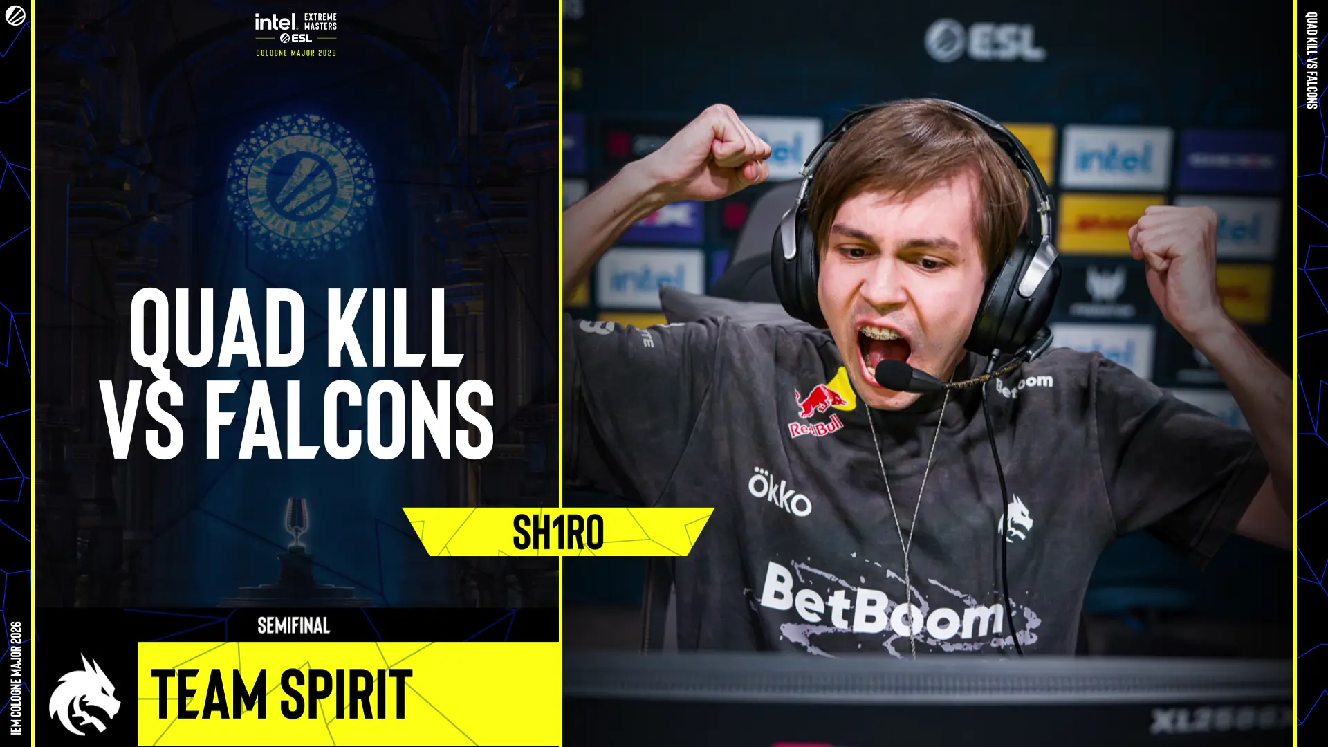 Souvenir Charm | Cologne 2026 Highlight | sh1ro Quad Kill