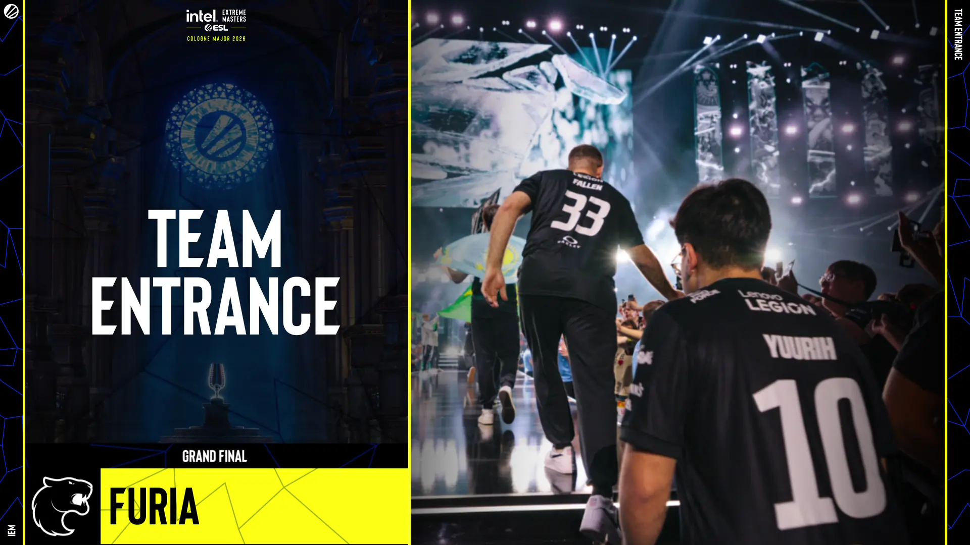 Souvenir Charm | Cologne 2026 Highlight | FURIA Team Entrance