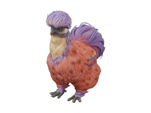 宠物鸡 | Silkie (Red Beetle)