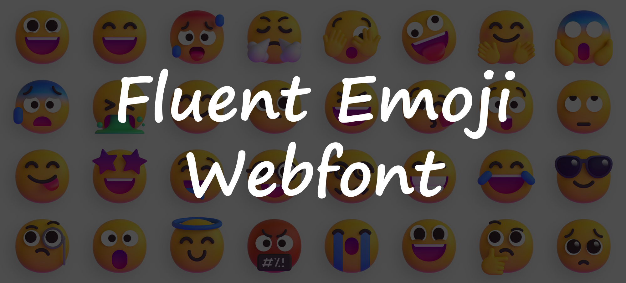 Fluent Emoji Webfont