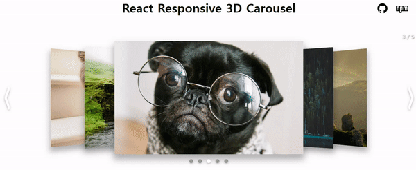 react responsive 3d carousel example gif